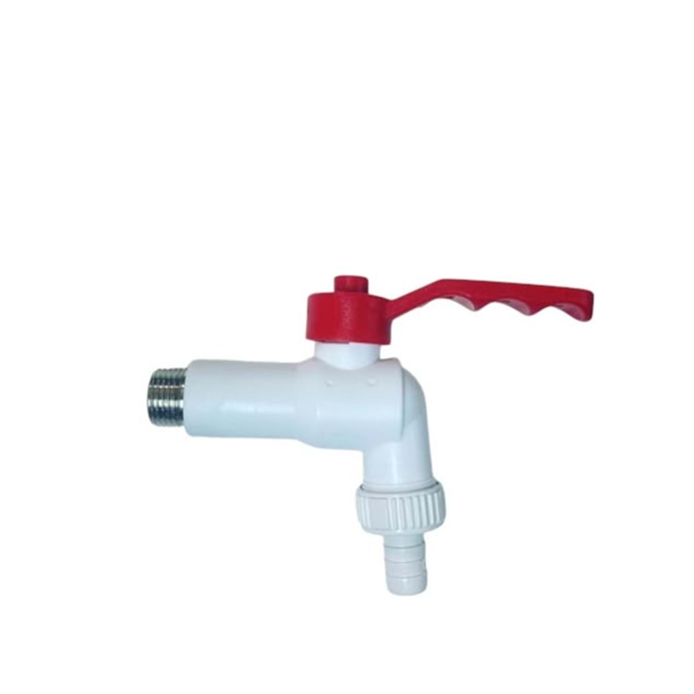 1/2 20mm PLASTİK KÜRESEL BAHÇE MUSLUK