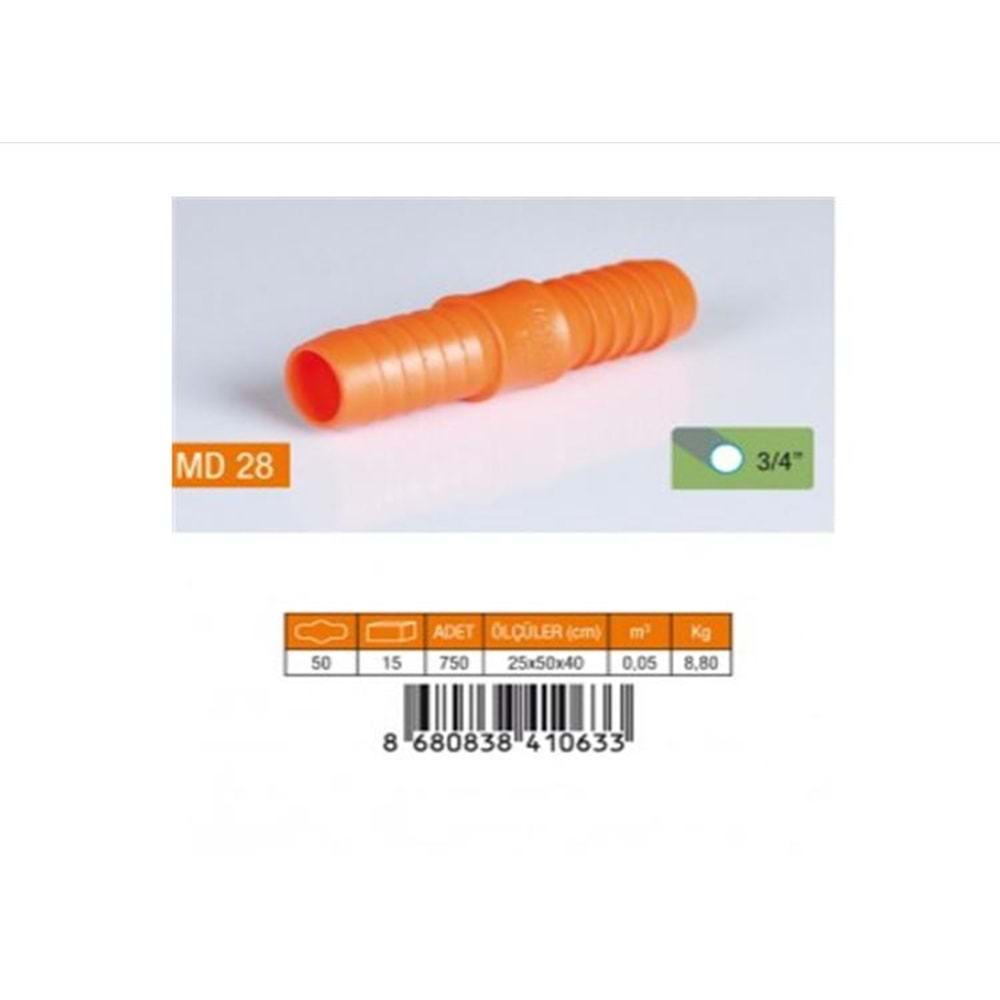 3/4 NORMAL PLS HORTUM EKİ (MD28)
