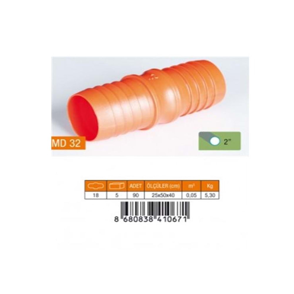 2* NORMAL HORTUM EKİ (MD32)
