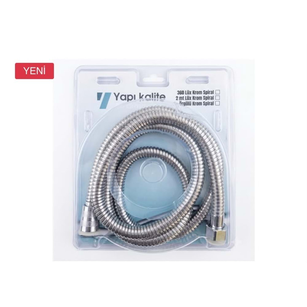150 CM ÖRGÜLÜ BİLİSTIR DUŞ HORTUM SPİRAL
