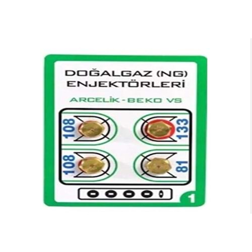 DOĞALGAZ ENJEKTÖRÜ 1 NUMARA