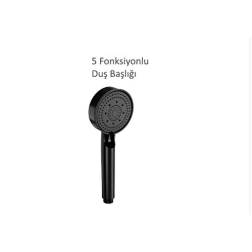 KÜÇÜK SİYAH OVAL EL DUŞU