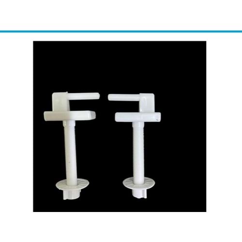 KARE PLASTİK KLOZET KAPAK VİDASI