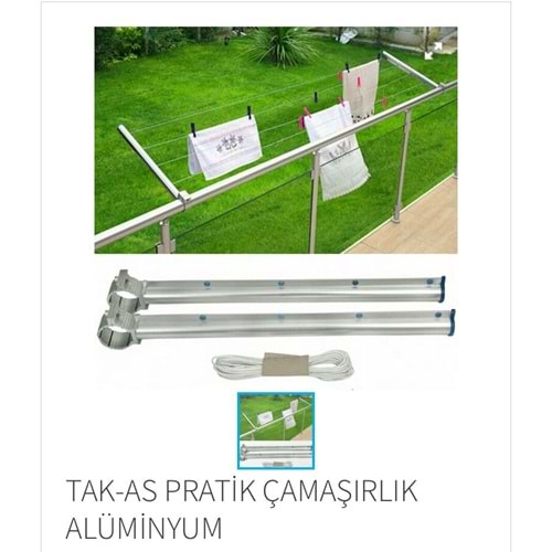 TAK-AS PRATİK ÇAMAŞIRLIK ALÜMİNYUM