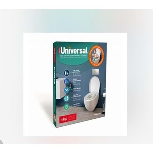 NKP ÜNİVERSAL ÇOCUK ADAPTÖRLÜ YAVAŞ KAPANAN KLOZET KAPAĞI