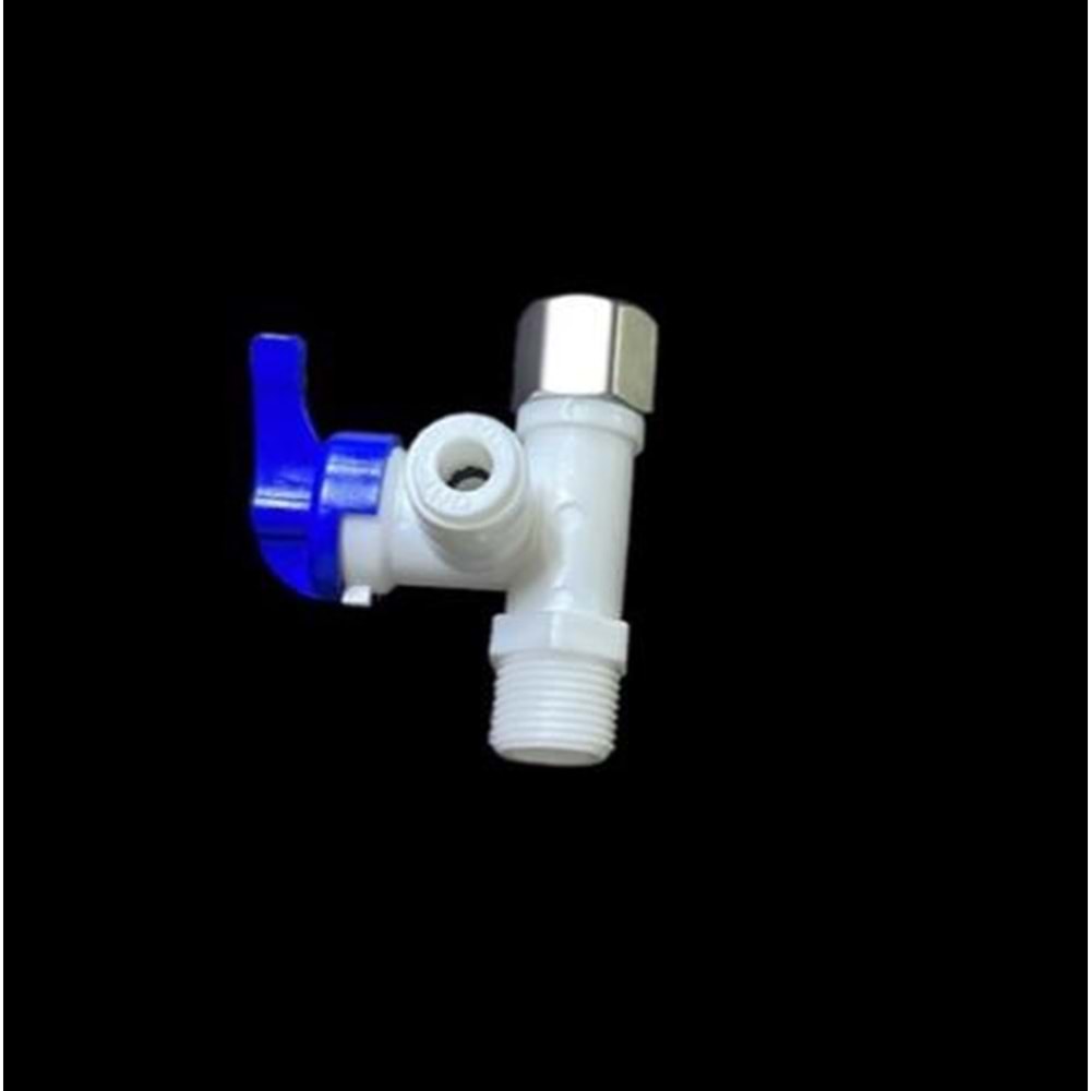 3/8-4/6-3/8 PLASTİK HAT ALMALI VANA