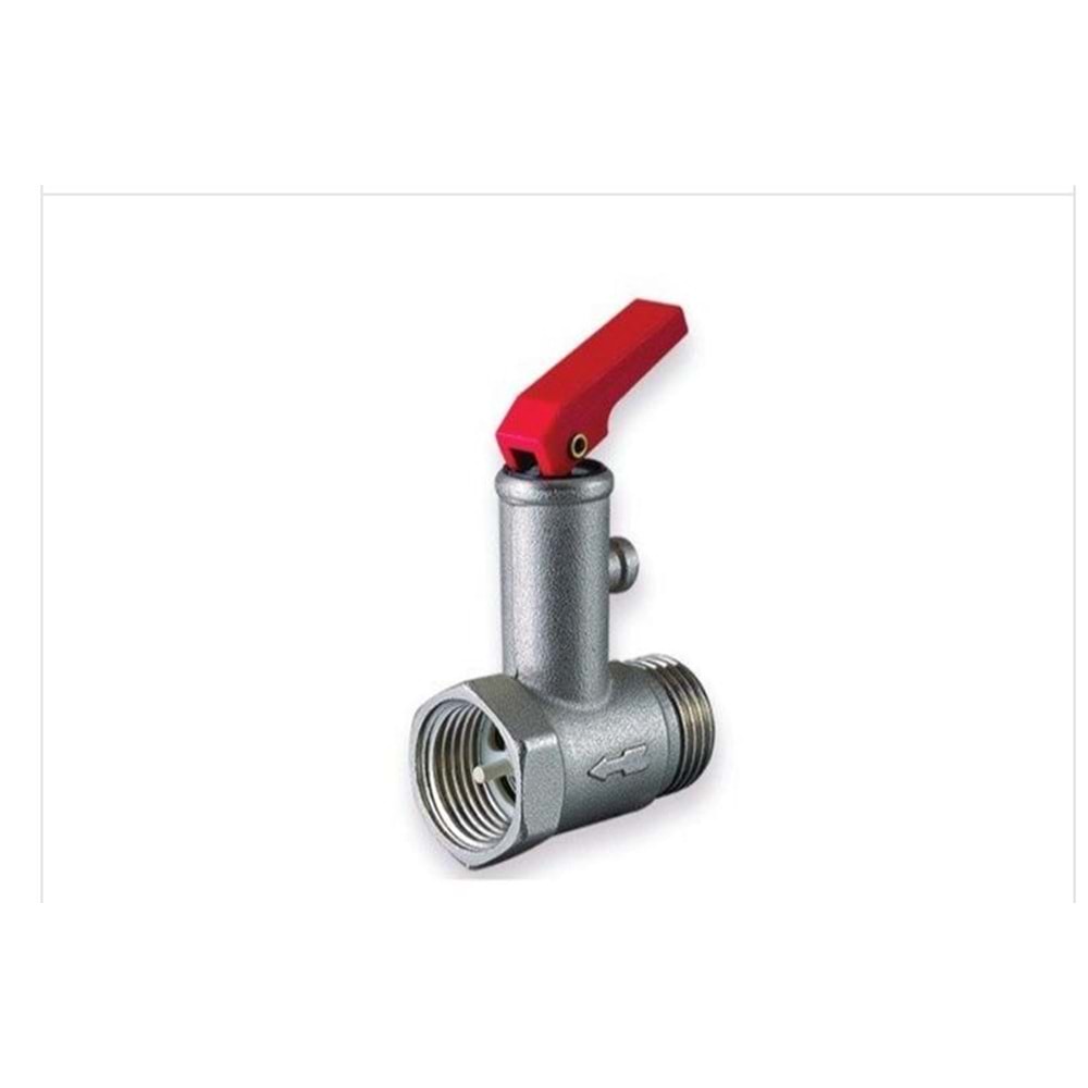 1/2 TERMOSİFON EMNİYET VENTİLİ ( MANDALLI)
