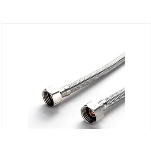 90CM 3/8 3/8 ÇELİK SU FLEXİ