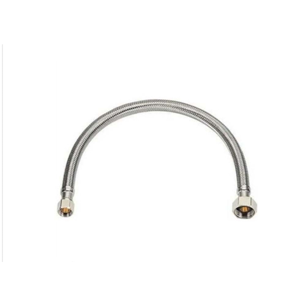 80CM 3/8 1/2 ÇELİK SU FLEXİ