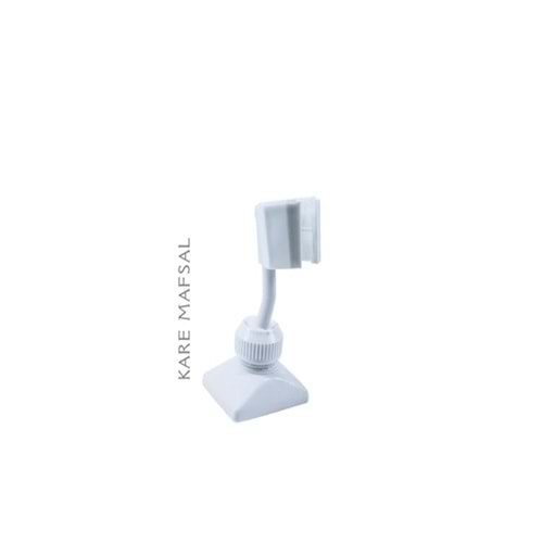 BEYAZ PLASTİK DÖNER DUŞ MAFSAL