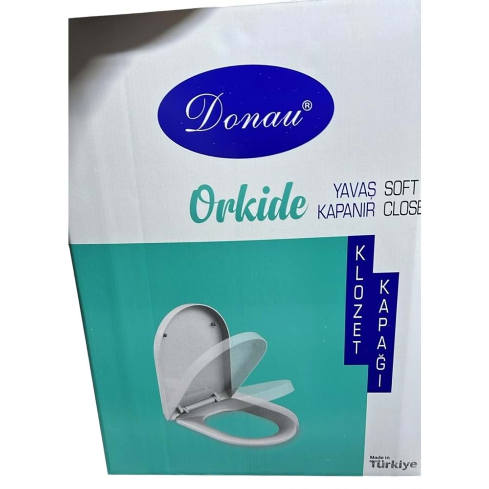 DONAU ORKİDE AMÖRTİSÖRLÜ KLOZET KAPAĞI
