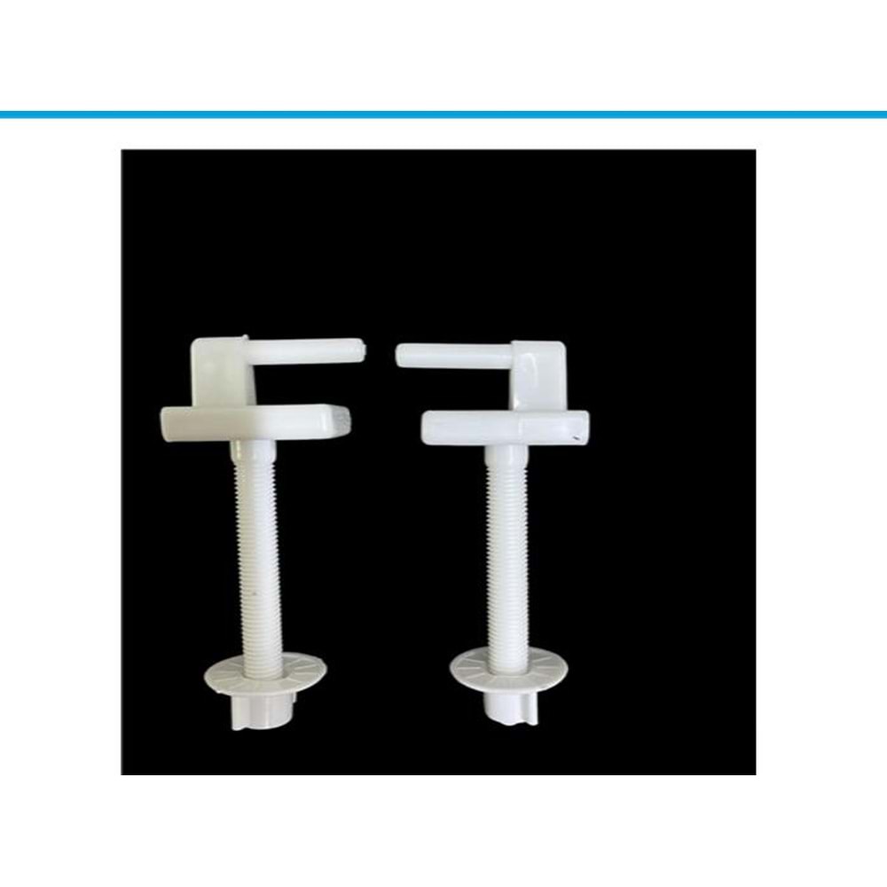 KARE PLASTİK KLOZET KAPAK VİDASI