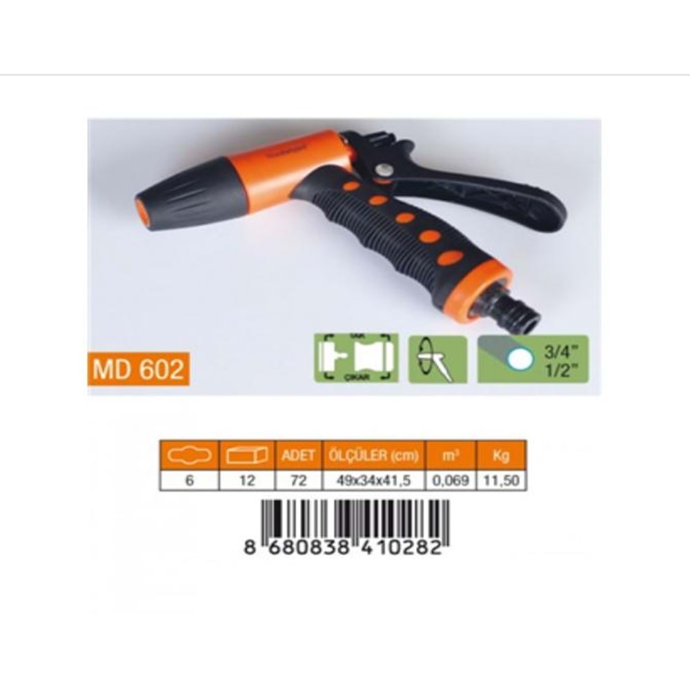 OTOMATİK PÜSKÜRTME TABANCA (MD602)