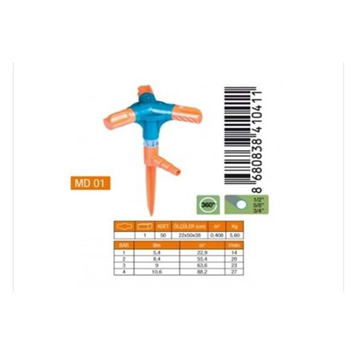 TURBO 3 LÜ SPRİNK