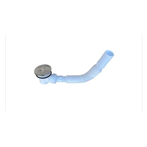 SİLİNDİR KROM KAPAKLI DUŞ TROBLEMİ SİFON 50LİK