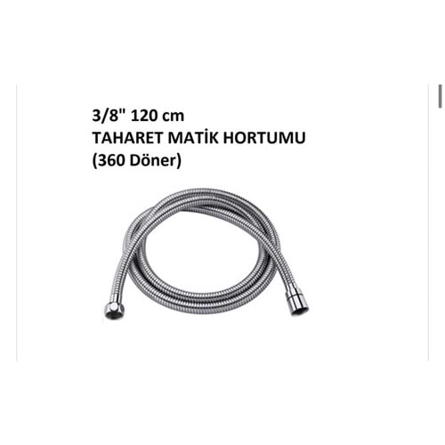 120 CM TAHARET MATİK HORTUMU (360 DÖNER)