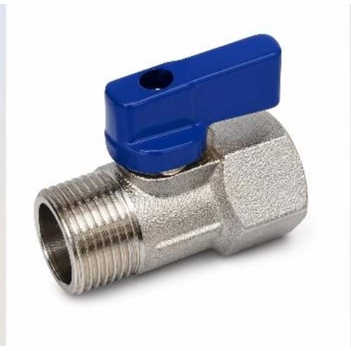 1/2 MİNİ VANA 1 KALİTE UZUN ( METAL KOLLU)