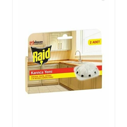 RAİD KARINCA YEMİ TABLET ( 2 Lİ)