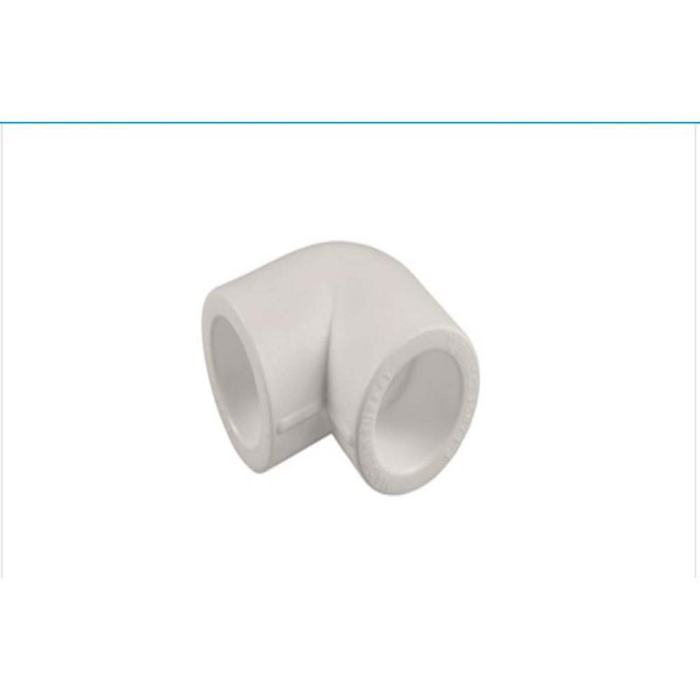 25LİK PLASTİK DİRSEK 90LIK