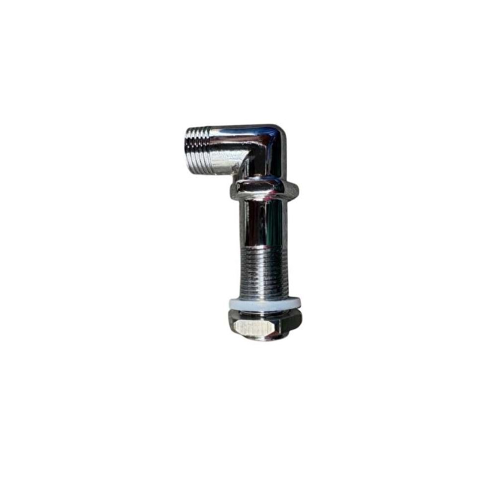 KLOZET DİRSEĞİ DUVARA SIFIR PİRİNÇ